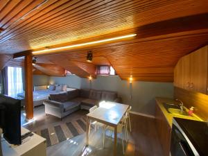 Posezení v ubytování Flats Company - Karakoy Apartment