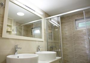 Koupelna v ubytování Pearl Apartment