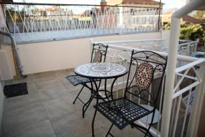 Balkón nebo terasa v ubytování Pearl Apartment