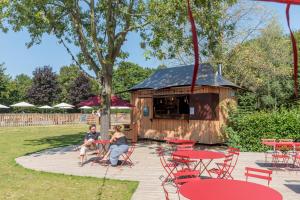 Zahrada ubytování CityKamp Valkenburg - Maastricht