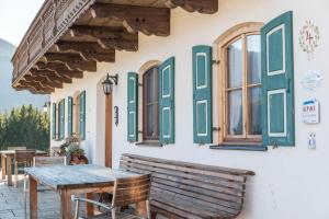 Balkón nebo terasa v ubytování Ferienwohnung Guffertblick