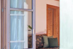 Posezení v ubytování Ferienwohnung Guffertblick