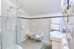 Koupelna v ubytování HOTEL Villa Lilla
