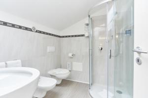 Koupelna v ubytování HOTEL Villa Lilla