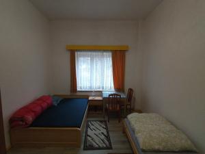 Postel nebo postele na pokoji v ubytování LINDENHOF WALDHEIM