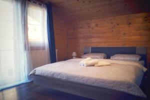 Posteľ alebo postele v izbe v ubytovaní Ferienwohnung Alpbachtal