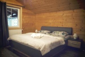 Posteľ alebo postele v izbe v ubytovaní Ferienwohnung Alpbachtal