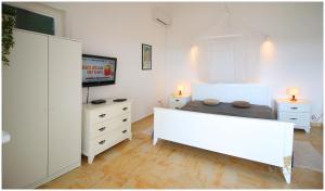 Posteľ alebo postele v izbe v ubytovaní SeaView Apartment - Rogoznica
