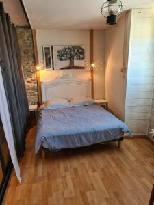Postel nebo postele na pokoji v ubytování gîte Les Ajoncs - Closeries du Golfe