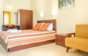 Postel nebo postele na pokoji v ubytování Delfini Hotel
