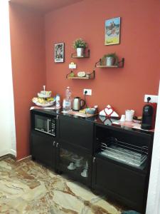 Kuchyň nebo kuchyňský kout v ubytování B&B A spasso per Torino
