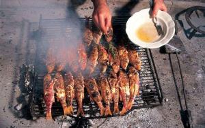 Gril pre hostí v apartmáne