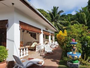 Zahrada ubytování Pension Hibiscus