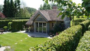 Zahrada ubytování B&B Hemel & Haard