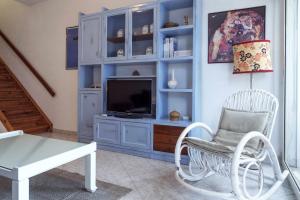 Μια τηλεόραση ή/και κέντρο ψυχαγωγίας στο Santa Marinella - La Terrazza sul Mare