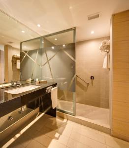 Un baño de Wyndham Concepcion Pettra