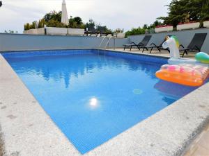 Basen w obiekcie Apartman "Sabine" with heated pool lub w pobliżu