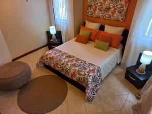 Кровать или кровати в номере La Villa Marie Joana