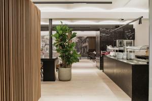 Kuhinja oz. manjša kuhinja v nastanitvi Stadthotel Goldenes Schiff