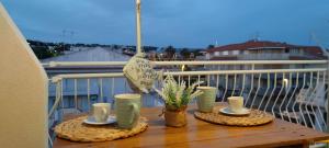 A balcony or terrace at Stella Marina Holiday Home