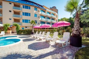 Bazén v ubytování Hotel Elitza nebo v jeho okolí