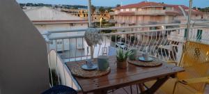 A balcony or terrace at Stella Marina Holiday Home