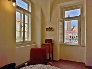 Posezení v ubytování Apartmány na Trojmezí, byt Florián