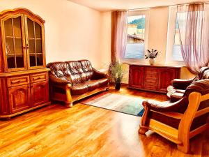 Posedenie v ubytovaní Apartament Niebieski