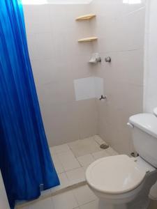 Koupelna v ubytování Tucán