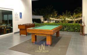 Biljardipöytä majoituspaikassa Resort Playa Azul 3 Dormitorios