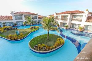 Pemandangan kolam renang di Buzios Beach Resort Apartamento Luxo Home Premium atau berdekatan