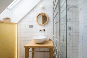 Kylpyhuone majoituspaikassa Penzion Zikmundov
