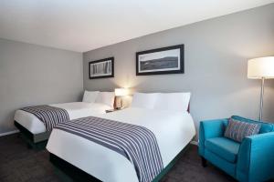 Cama ou camas em um quarto em Sandman Inn Cache Creek