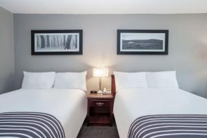 Cama ou camas em um quarto em Sandman Inn Cache Creek