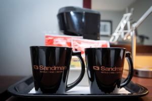 Comodidades para preparar café e chá em Sandman Inn Cache Creek