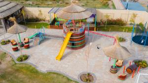 a water park with a playground with a slide at La Finca Multiespacio in San Rafael