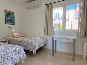 Posteľ alebo postele v izbe v ubytovaní Casa Lovisa Private Pool Casasol