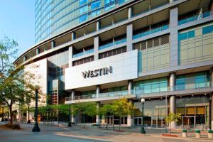 a building with the words westin on it at The Westin Bellevue in Bellevue