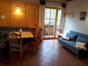Χώρος καθιστικού στο Ferienwohnung Bergzeit