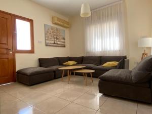 Posezení v ubytování Luxury Villa Phaedra