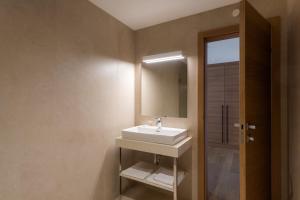 Koupelna v ubytování Hotel Ajdovec