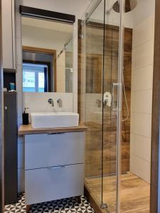 Ванна кімната в JBHotels Apartament Premium