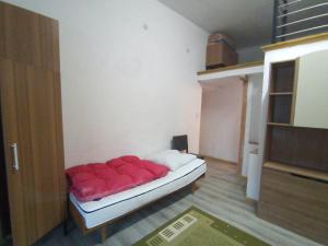 Postel nebo postele na pokoji v ubytování LINDENHOF WALDHEIM