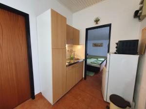 Kuchyň nebo kuchyňský kout v ubytování Apartments Poreč beach area Simo