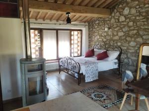 Posteľ alebo postele v izbe v ubytovaní Ca'Novae - Tuscany Farmhouse