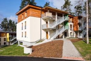 Budova, kde se apartmán nachází