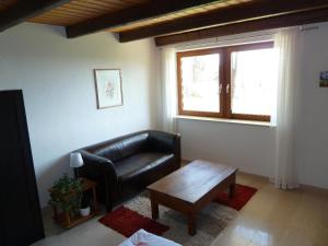 Posezení v ubytování Ferienwohnung Urlaub mit Aussicht