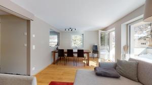 Posezení v ubytování Abitaziun Crasta 1 - Pontresina