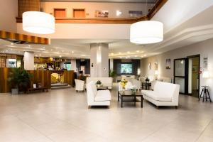 The lobby or reception area at Du Parc