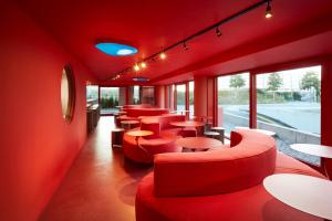 Posezení v ubytování Hotel Not Hotel Rotterdam